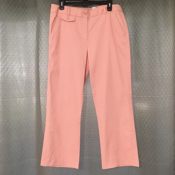 VILLAGER PINK PANTS LIZ CLAIBORNE - Picture 1 of 5
